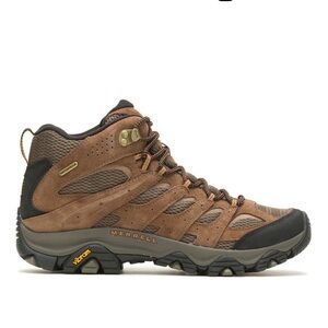 Merrell Hiking brown boots Moab 3 Mid Waterproof vibram J035839Z 8.5